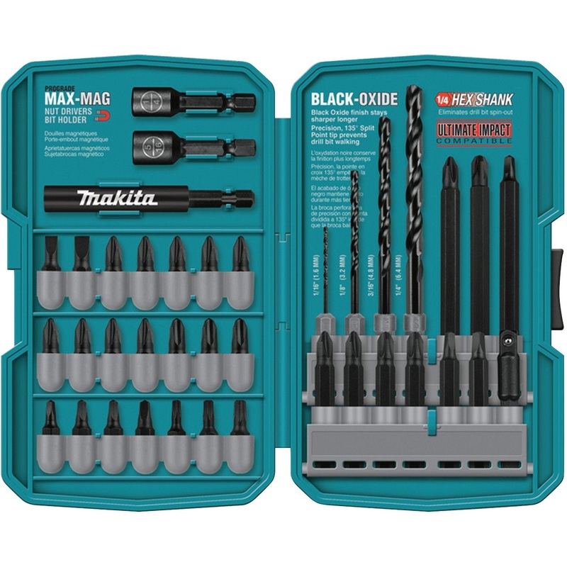 Impact Drill/Driver Bit Set, 38-Pc.