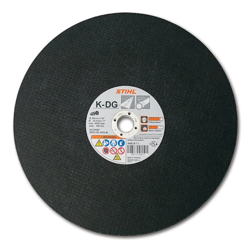K-DG - Abrasive Wheel Asphalt & Ductile Iron