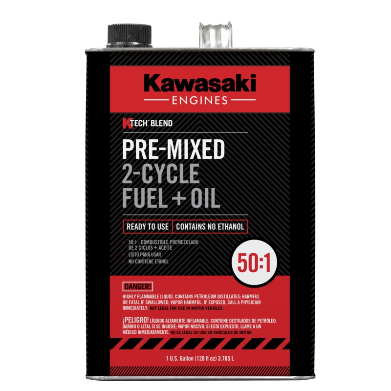 Kawasaki 2 CYCLE FUEL, PRE-MIX 50:1 - 5 GALLONS