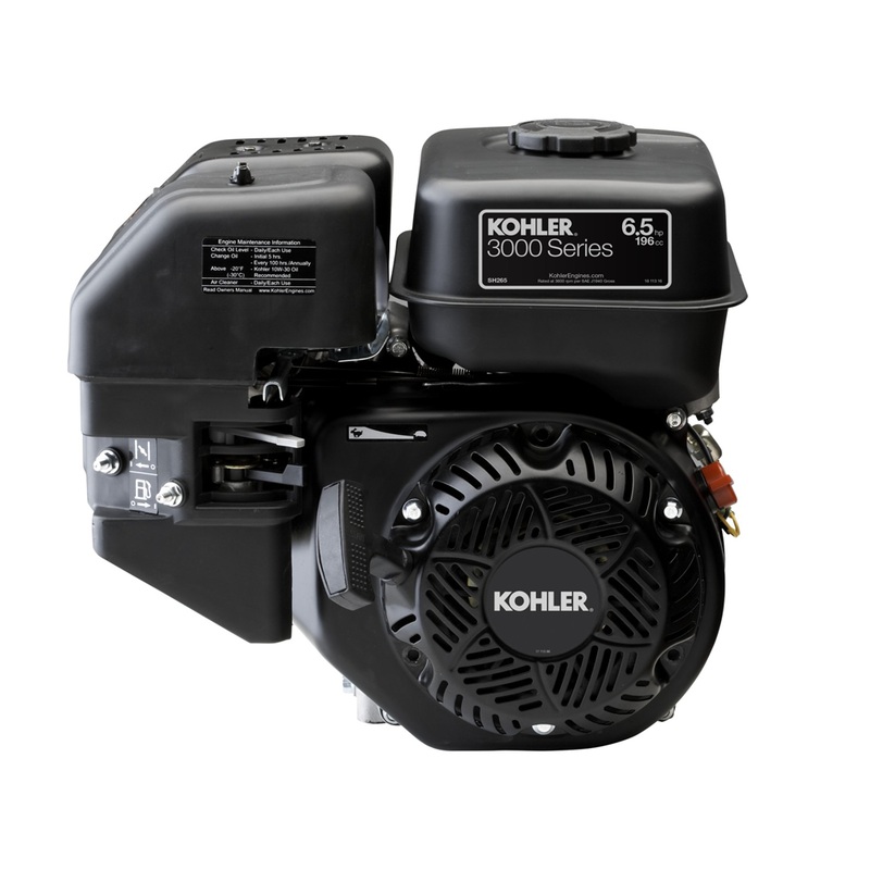 Kohler PA-SH265-3119 0.75" x 2.46" 6.5hp Horizontal Recoil Engine