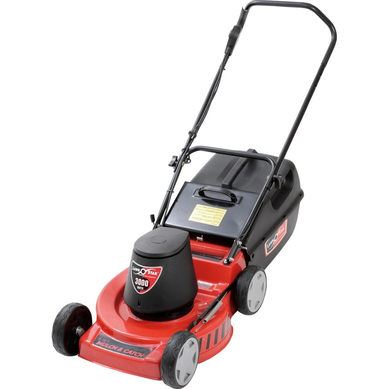 Lawn Star Electric Lawn Mower 3000W (Mulch & Catch)