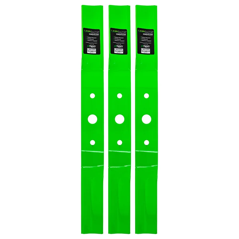 LawnRAZOR High Lift Blade For Cub Cadet WM-1008199kt 1008199 | 3-PACK