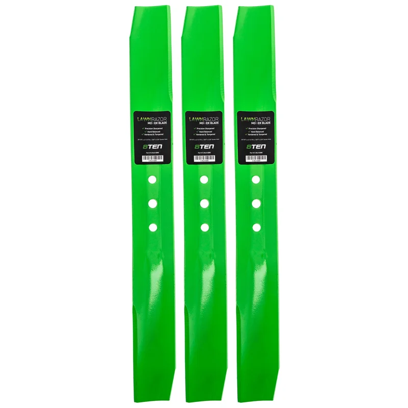 LawnRAZOR High Lift Blade For Toro Hayter 108-3762-03 108-0954-03 93-4106-03 133-8183-03 133-8182-03 | 3-PACK