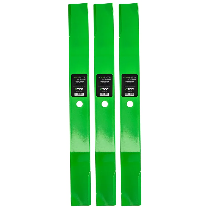 LawnRAZOR High Lift Blade Set For Toro Lesco 29-5530 23-2410 23-2410-03 29-5530-03 | 3-PACK