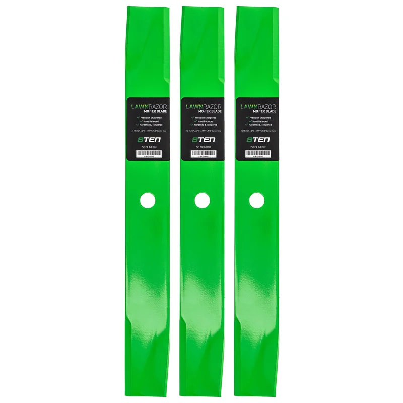LawnRAZOR Medium Lift Blade For Gravely Ariens EverRide 046998 08861600 08779200 011234 08779251 | 3-PACK