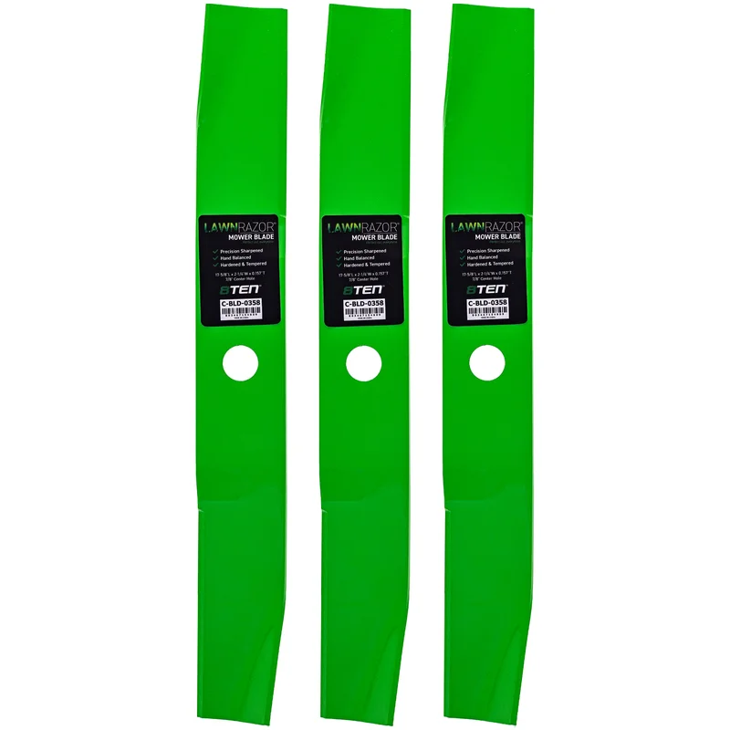 LawnRAZOR Medium Lift Blade For Murray 721334AYP 094692E701MA | 3-PACK
