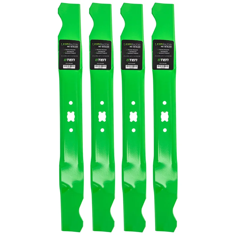 LawnRAZOR Mulching Blade For Craftsman Cub Cadet Columbia 742-0741 942-0741 490-100-M084 01002810 | 4-PACK