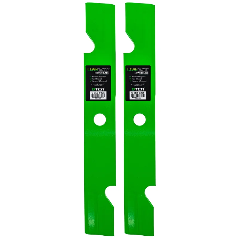 LawnRAZOR Notched High Lift Blade For Toro 103-6402 103-6402-S 109-6873 | 2-PACK