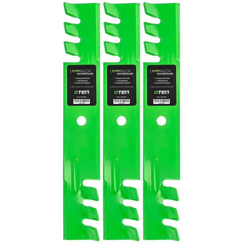 LawnRAZOR Toothed Blade For Gravely Ariens EverRide 1520843 1520843S 100340 038-5350-00 04919100 | 3-PACK