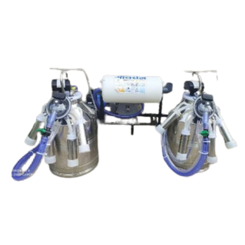 Milking Machine Double Bucket Model