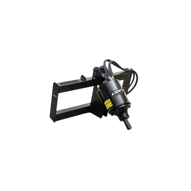 Mini Skid Steer Auger Powerhead Attachment Rental