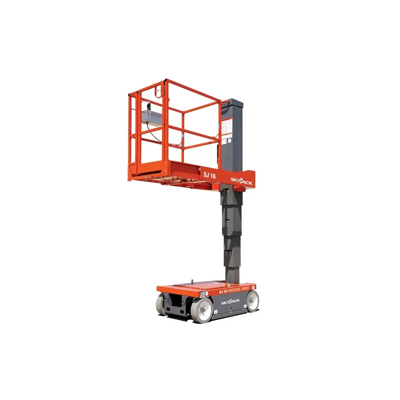 Personnel Lift 16' Vertical Mast, Electric