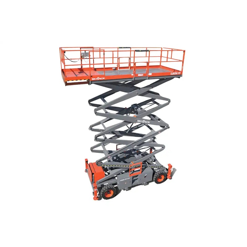 Rough Terrain Scissor Lift 50' x 92", Diesel Powered
