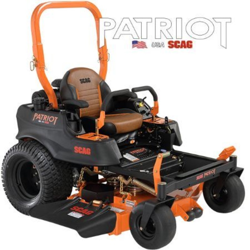 Scag Patriot (52") Hero Deck 22HP Kawasaki Zero Turn Mower
