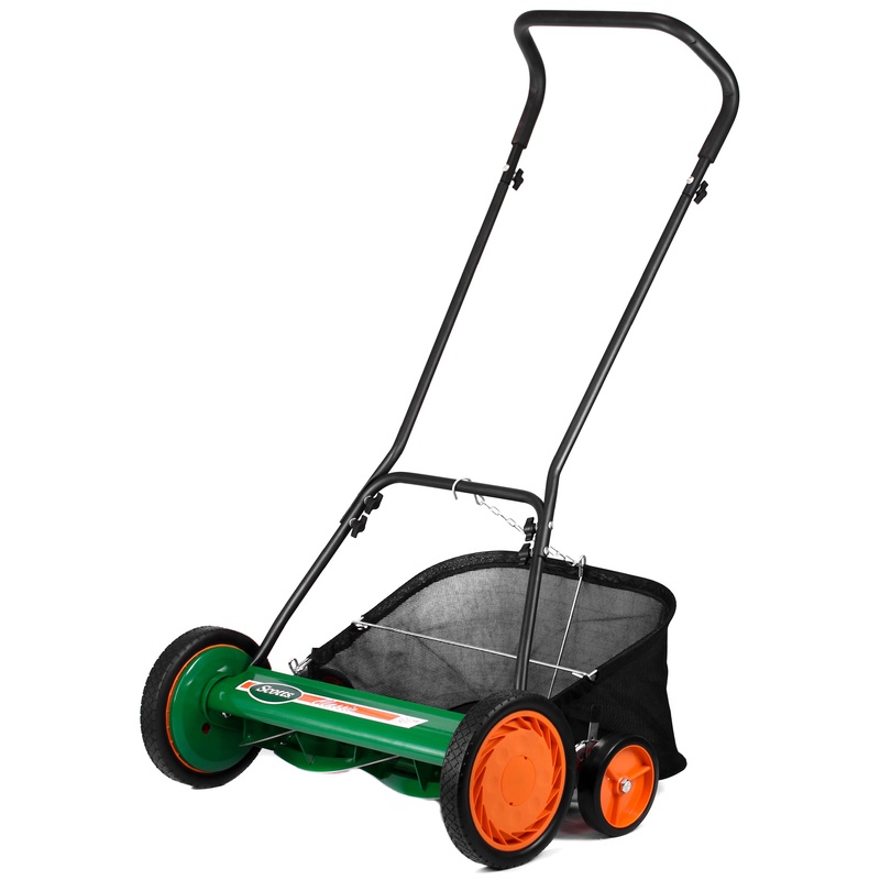 Scotts 20" Manual Reel Mower with Grass Catcher