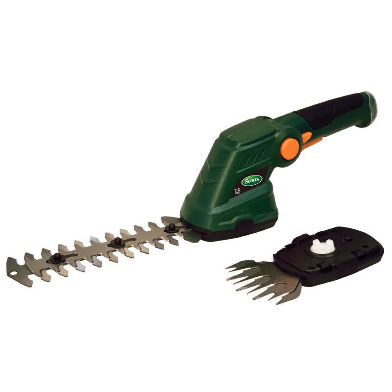 Scotts 6.5" Hedge Blade / 4" Shear 7.2V 2Ah Lithium Shrub Sheer LSS10172S