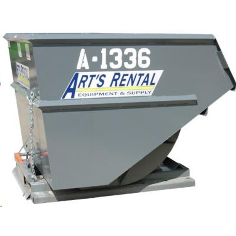 Self-Dumping Hopper 3-Yard for Forklift (Trash Only)