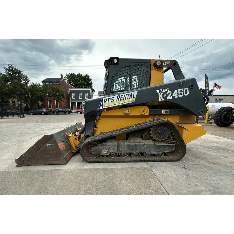 Skid Steer Loader 333G with Cab, Rubber Track, Pilot Control