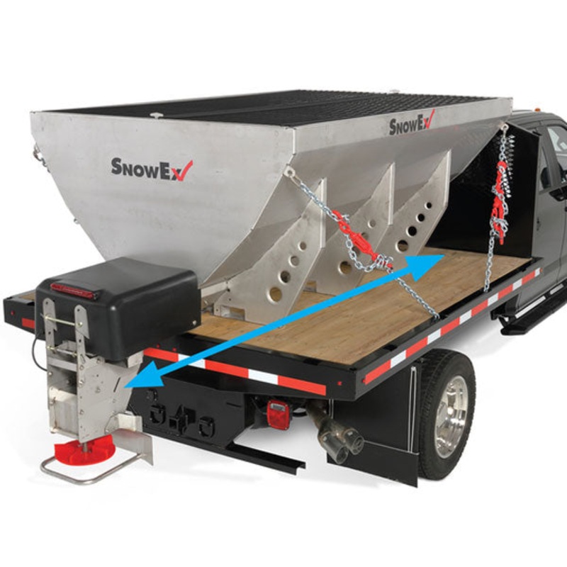 SnowEx HELIXX Stainless Steel Hopper Spreader 2.0 Cu Yd (11910) CLOSEOUT