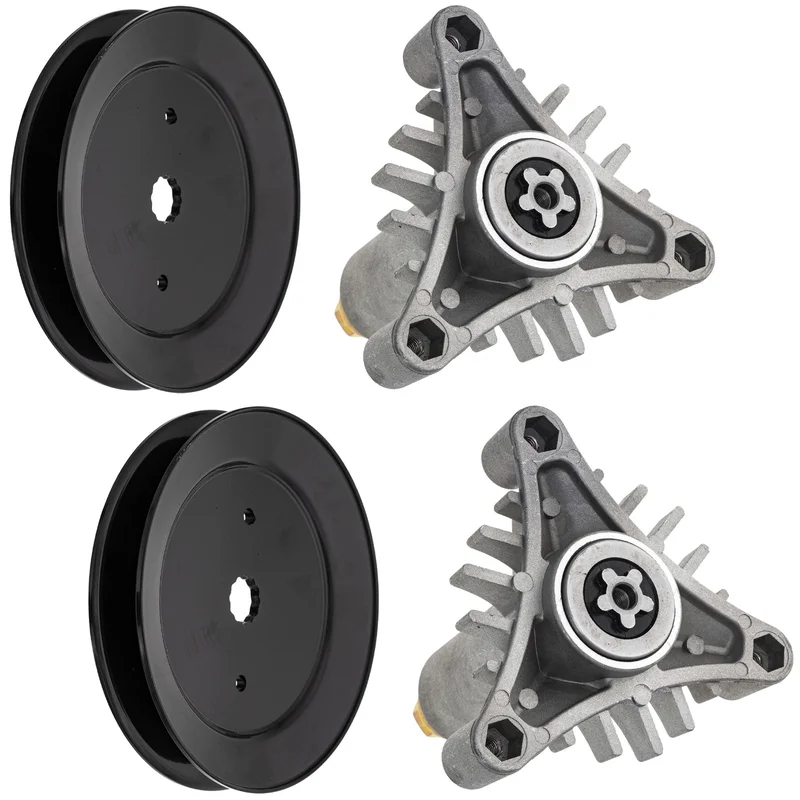 Spindle & Pulley Kit For AYP Wizard Poulan Pro | 1-PACK