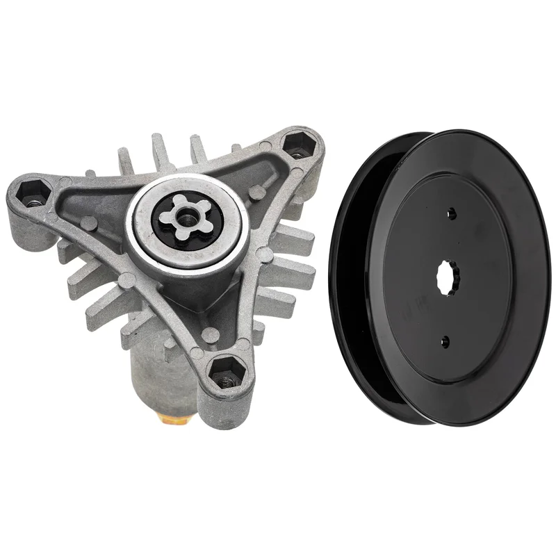 Spindle & Pulley Set For AYP Wizard Poulan Pro