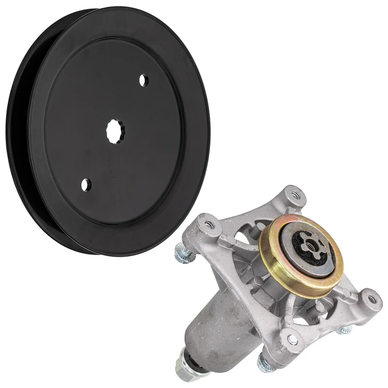 Spindle & Pulley Set For Husqvarna Poulan Pro Jonsered