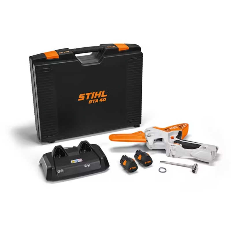 STIHL GTA 40 Handheld Pruner | 10.8V BatteryPowered | 2 Batteries and Charger Included