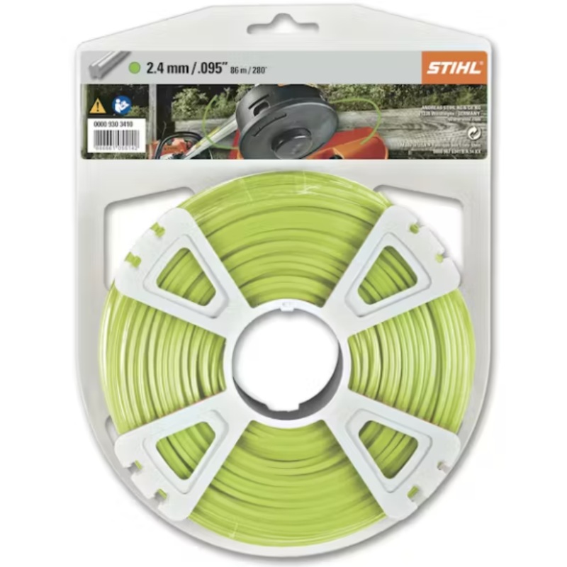 Stihl X-Line Trimmer Line .105 diam 213ft - 0000 930 3411