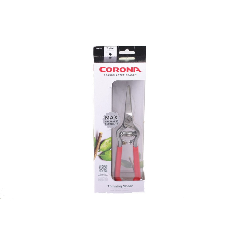 Thinning Shears - Resharpenable 1 inch blades, cushion grips.