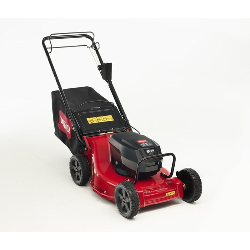Toro 21" Heavy Duty Lawn Mower Variable Speed Zone Start 60V MAX* Electric Battery 2-Bail (22282)