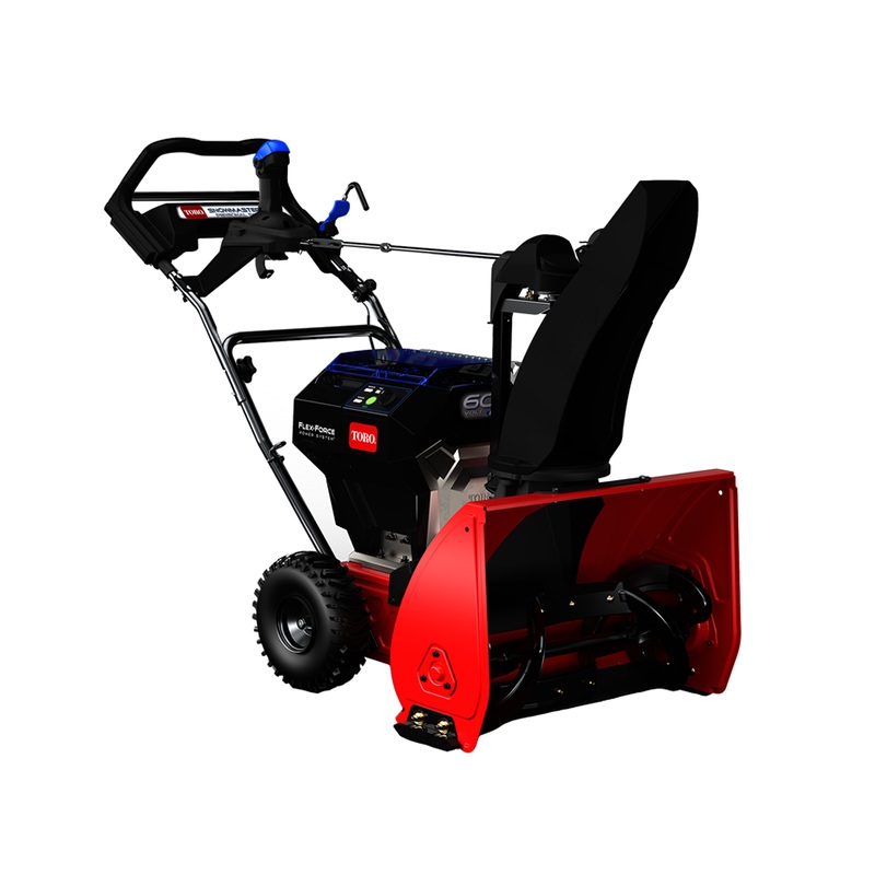 Toro SnowMaster 60V Snow Blower Cordless (39915) 24" w/ 5 AH & 10 AH Batteries & 2 amp Charger CLOSEOUT