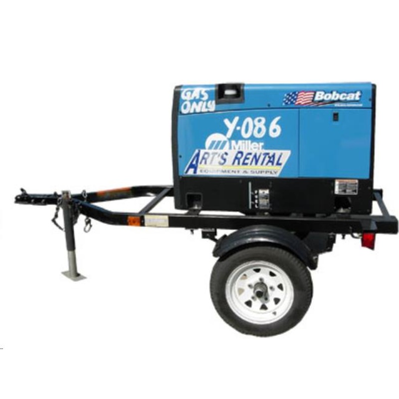 Towable Welder 250 Amp, Gas Powered