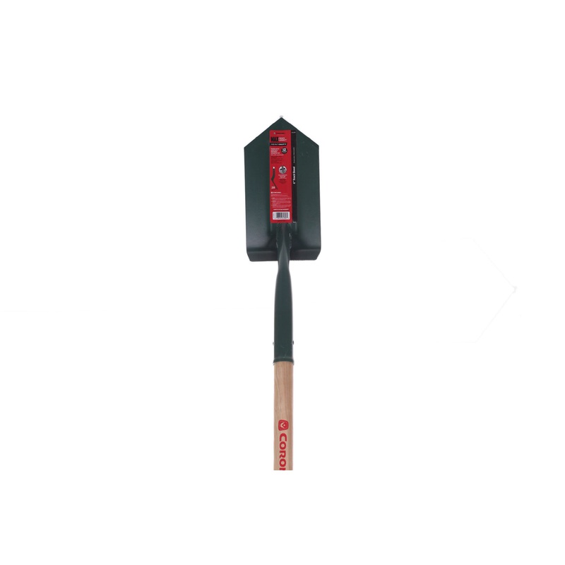 Trench Shovel - Digging 28 , 6 Inch - 28 angle, 12 gauge, 48 inch Ash wood hand