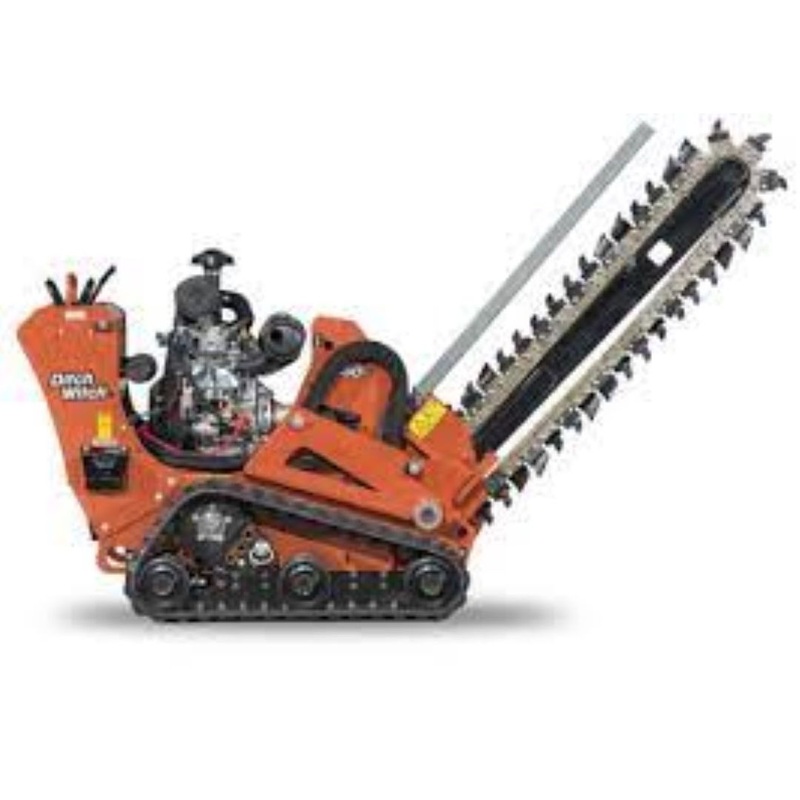 Trencher Rental - Tracked
