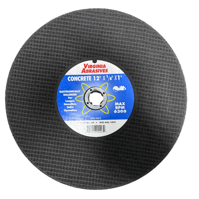 Virginia Abrasive 12in Asphalt Cutting Blade - 42410612