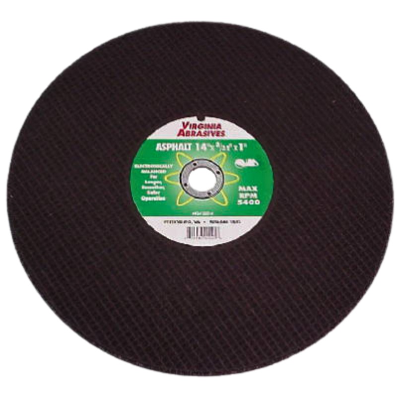Virginia Abrasive 14in Asphalt Cutting Blade - 42421214