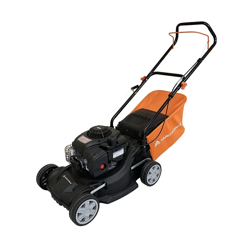 Yard Force 40cm Hand Push Petrol Lawnmower with 125cc Briggs and Stratton 300 Engine GM B40